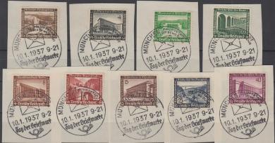 634 - Deutsches Reich Winterhilfe Nr. 634-642 