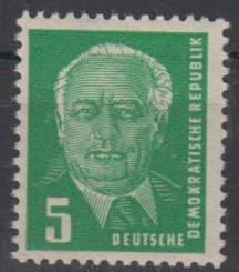 322 - DDr Pieck Nr. 322 a WZ 2XII 