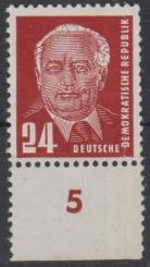 324 - DDR Pieck Nr. 324 vb WZ 2XI 