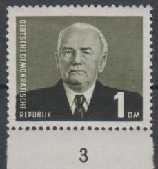 342 - DDR Pieck Nr. 342 bb WZ 2XII 