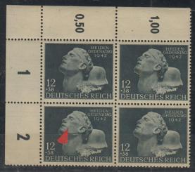 812 - Deutsches Reich Nr. 812 V 