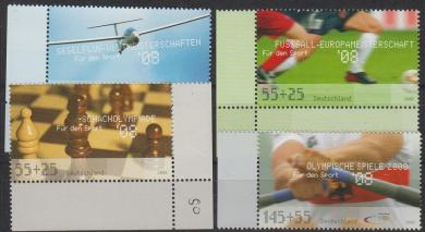 2649 - Bund Sporthilfe Nr. 2649-2652 