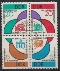 0901 - DDR Viererblock Nr. 901-904 