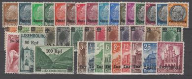 01 - Deutsche Besetzung Luxemburg komplett 