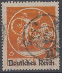 136 - Deutsches Reich Infla Nr. 136 V 