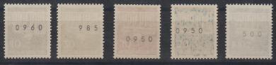 0506 - Bund Brandenburger Tor Nr. 506-510 vR 
