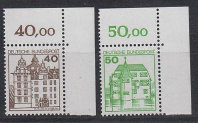 1037 - Bund Burgen & Schlösser Nr. 1037 + 1038 EOR 
