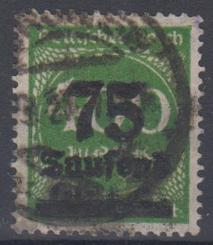 287 - Deutsches Reich Infla Nr. 287 b 