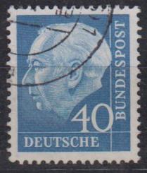 260 - Bund Heuß lumogen Nr. 260 y 