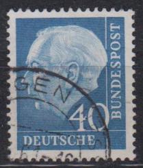 260 - Bund Heuß lumogen Nr. 260 y 