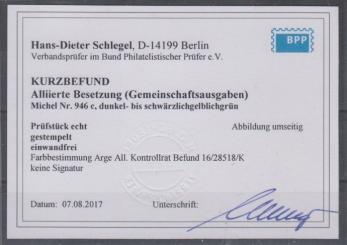 946 - Alliierte Besetzung Nr. 946 c 