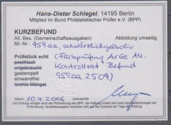 Alliierte Besetzung Nr. 959 aa 