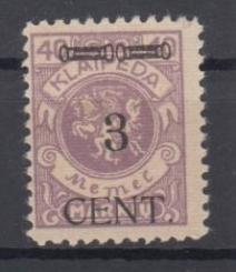 178 - Memel Nr. 178 III 
