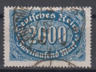 253 - Deutsches Reich Infla Nr. 253 b 