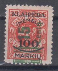 231 - Memel Nr. 231 I 