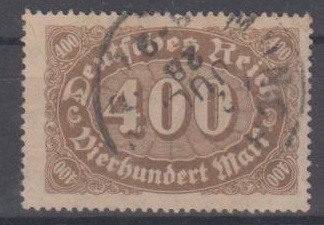 222 - Deutsches Reich Infla Nr. 222 d 