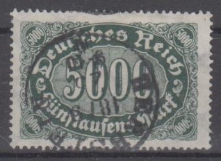 256 - Deutsches Reich Infla Nr. 256 b 