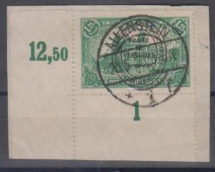 25 - Allenstein Nr. 25 b 