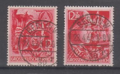 909 - Deutsches Reich Nr. 909 + 910 
