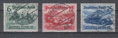686 - Deutsches Reich IAA Nr. 686 - 688 