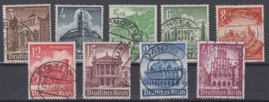 751 - Deutsches Reich Nr. 751 - 759 