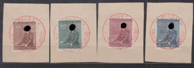 085 - Böhmen & Mähren Nr. 85 - 88 