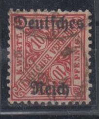 058 - Deutsches Reich Dienst Nr. 58 III 