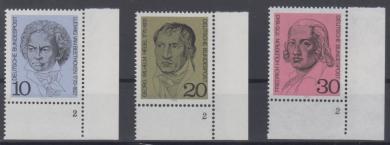 0616 - Bund Nr. 616 - 618 FN 2 