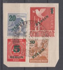064 - Berlin Grünaufdruck Nr. 54 - 57 