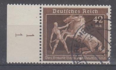 699 - Deutsches Reich Nr. 699 Plattennummer 1 