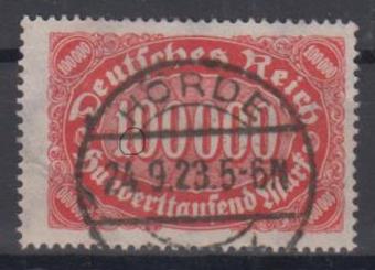 257 - Deutsches Reich Infla Nr. 257 III 