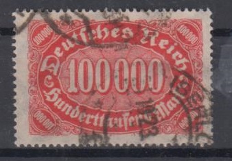 257 - Deutsches Reich Infla Nr. 257 