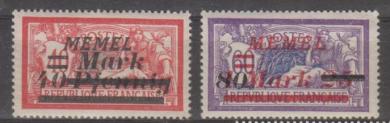 119 - Memel Nr. 119 + 120 