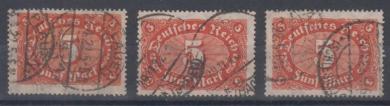 194 - DR Infla Nr. 194 a - c 