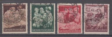 869 - Deutsches Reich Nr. 869 - 872 