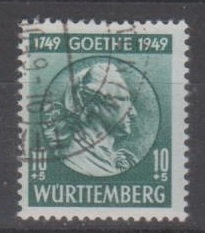 44 - Frz. Zone Württemberg Nr. 44 