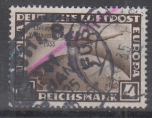 498 - Deutsches Reich Chicagofahrt Nr. 498 