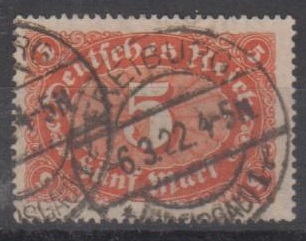 174 - Deutsches Reich Infla Nr. 174 b 