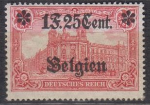 23 - Deutsche Besetzung Belgien Nr. 23 I Bb 