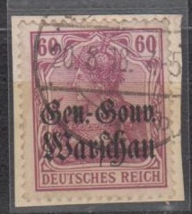 16 - Deutsche Post in Polen Nr. 16 a 