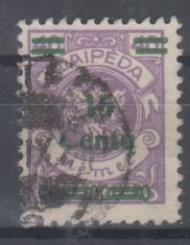 209 - Memel Nr. 209 I 