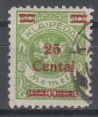 218 - Memel Nr. 218 I 