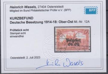 12 - Ober Ost Nr. 12 A 