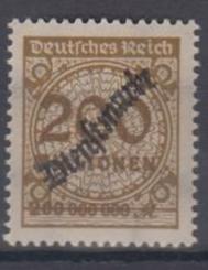 083 - Deutsches Reich Dienst Nr. 83 b 