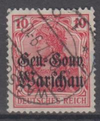 10 - Deutsche Post in Polen Nr. 10 a 