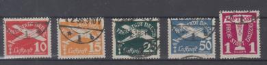 251 - Danzig Nr. 251 - 255 