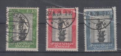217 - Danzig Nr. 217 - 219 