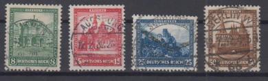 459 - Deutsches Reich Nothilfe Nr. 459 - 462 