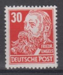 335 - DDR Köpfe 2 Nr. 335 va WZ 2XI 