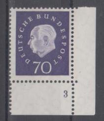0306 - Bund Heuss III Nr. 306 FN 3 